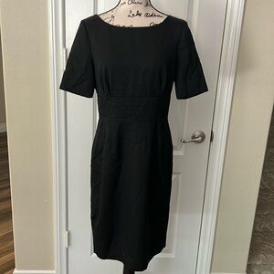 J. Crew Black Wool Dress